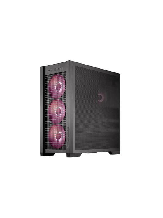 ქეისი: Asus TUF Gaming GT302 ARGB 4x140mm Fans Mid Tower Black - 90DC00I0-B19000