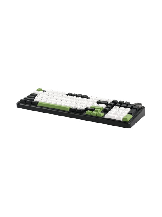 კლავიატურა: AULA F99 PRO Tri-Mode RGB Mechanical Keyboard Black/White/Green (Star Vector Switch)