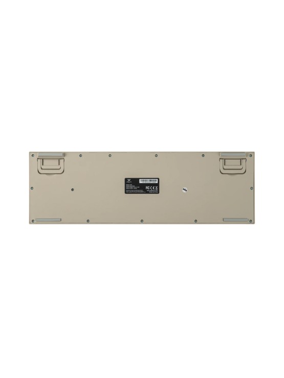 კლავიატურა: AULA S102 Wired Membrane Keyboard Light Gray/White/Turquoise