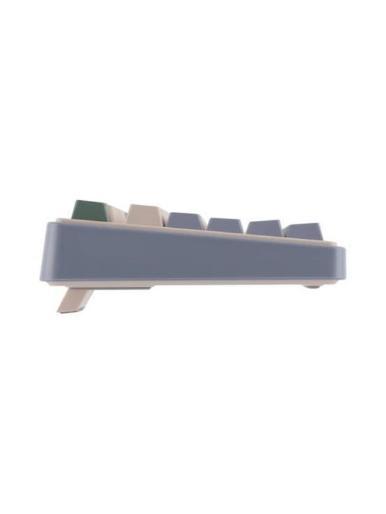 კლავიატურა: AULA F75 Wireless Mechanical Keyboard Cedar Green Light Purple/Beige/Light Green (Reaper switch)
