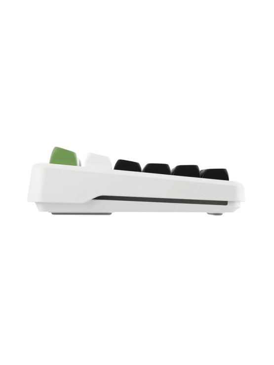 კლავიატურა: AULA F87 RGB Mechanical Gaming Keyboard black/white/green (Grey Wood Switch)