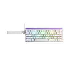 კლავიატურა: AULA HERO 68 RGB Wired Gaming Keyboard White lighthouse (Jade King Magnetic Switch)