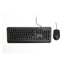 კლავიატურა-მაუსი: Vertex VX-501B Wired Keyboard & Mouse Combo EN/RU Layout Black