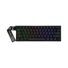 კლავიატურა: AULA MINI60 HE PRO Tri-Mode Wireless Side-engraved keycaps Gaming Keyboard Black (Stormrise Magnetic Switch)