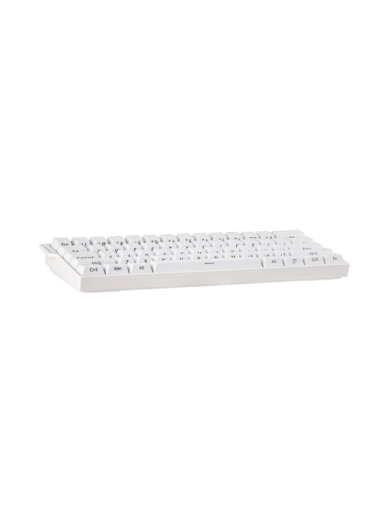კლავიატურა: AULA MINI60 HE PRO Tri-Mode Wireless Side-engraved keycaps Gaming Keyboard White (Mistcloud Magnetic Switch)