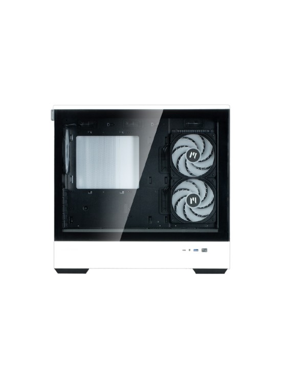ქეისი: Zalman P30 BW ARGB 3x120mm Micro-ATX Mini-Tower Black/White - P30BW
