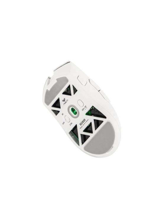 მაუსი: AULA SC620 RGB Wireless Tri-mode Gaming Mouse White