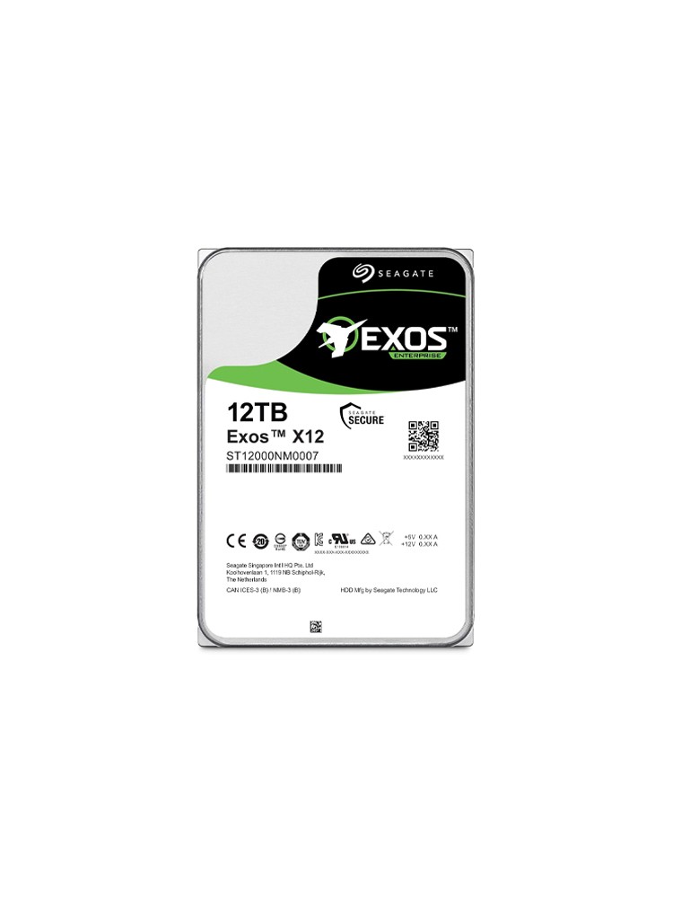 მყარი დისკი: Seagate Exos ST12000NM0027 12TB 7200rpm 256MB 12GB/S SAS 3.5"