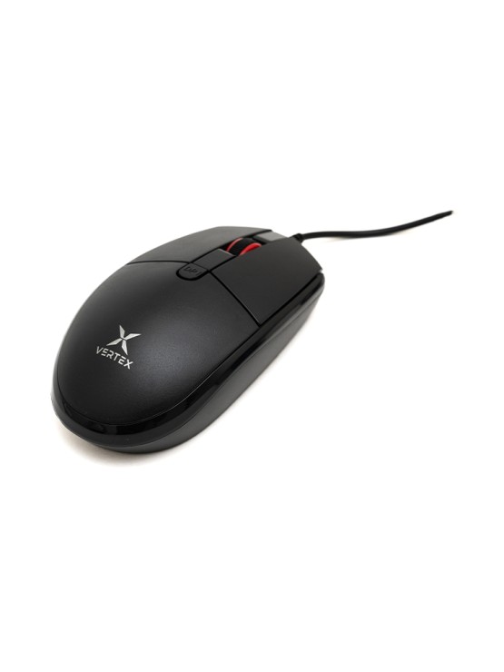 მაუსი: Vertex VX-101B Wired Optical Mouse Black