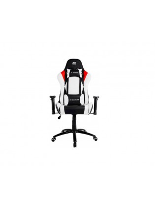 გეიმერული სავარძელი: 2E GAMING Chair BUSHIDO White/Black - 2E-GC-BUS-WT