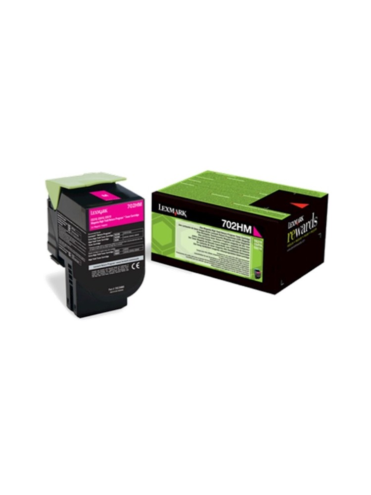 კარტრიჯი: Lexmark 70X 70C2HME Magenta Toner Cartridge High Return 3K