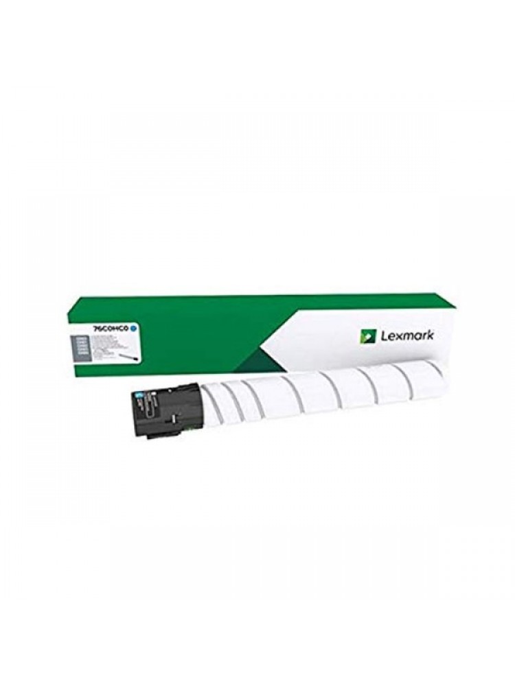 კარტრიჯი ლაზერული: Lexmark CS923, CX921, CX922, CX923, CX924 Cyan High Yield Toner Cartridge -76C0HC0