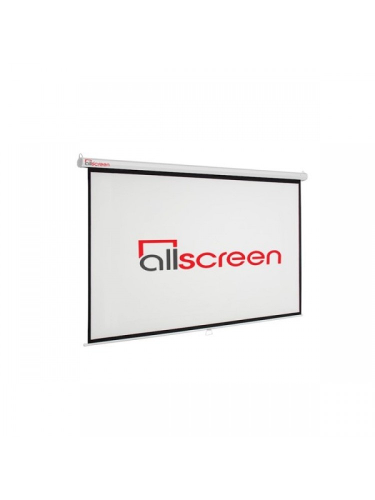 პროექტორის ეკრანი: ALLSCREEN MANUAL PROJECTION SCREEN 240x180cm - CWP-12043