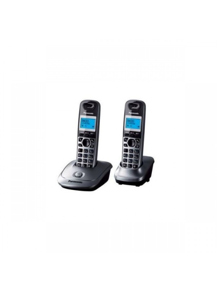 სტაციონარული ტელეფონი : PANASONIC KX-TG2512UAM Metallic