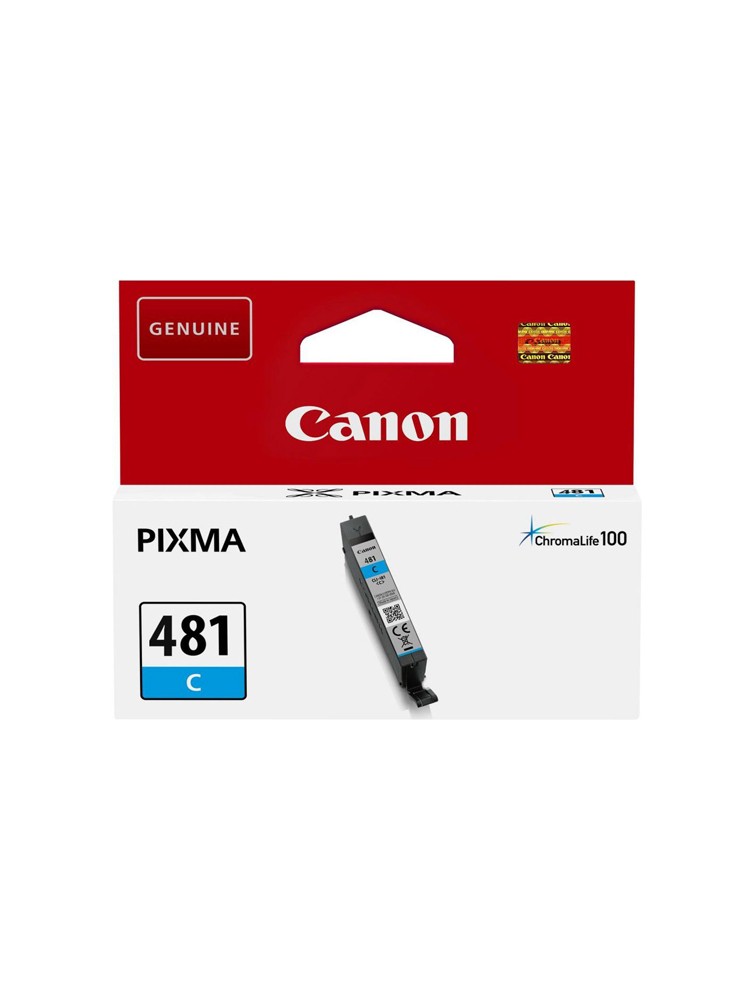 კარტრიჯი ჭავლური: Canon CLI-481 C EMB Cyan - 2098C001AA