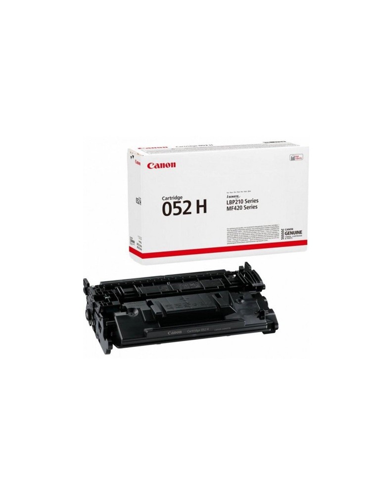 კარტრიჯი: Canon 052H Black High Capacity Original Toner Cartridge - 2200C002AA