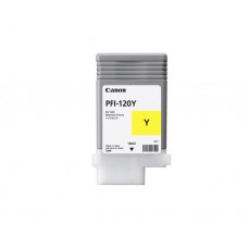 კარტრიჯი ჭავლური: Canon PFI-120 Yellow 130ml - 2888C001AA