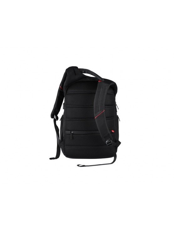 ნოუთბუქის ჩანთა: Laptop Backpack 16" Black+USB cable and Interface built in - 2E-BPN9004BK