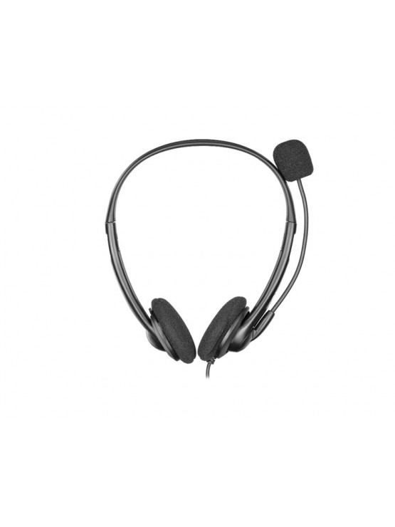 ყურსასმენი: 2E CH11 PC Headset Black - 2E-CH11SJ