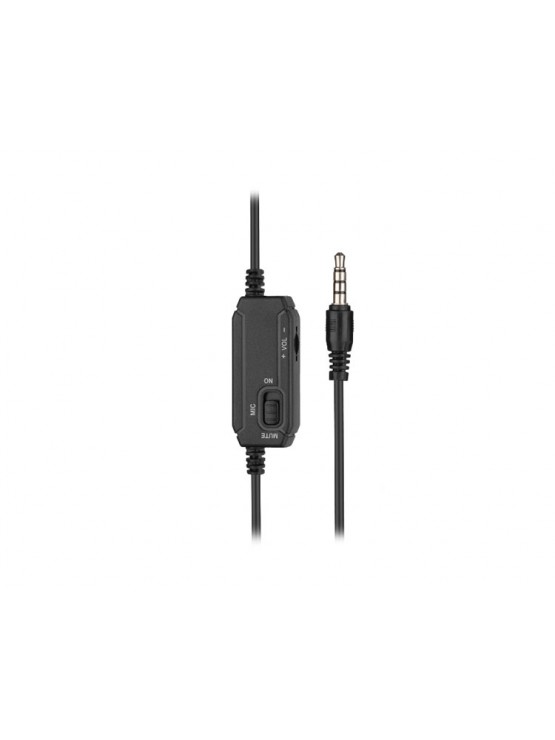 ყურსასმენი: 2E CH11 PC Headset Black - 2E-CH11SJ