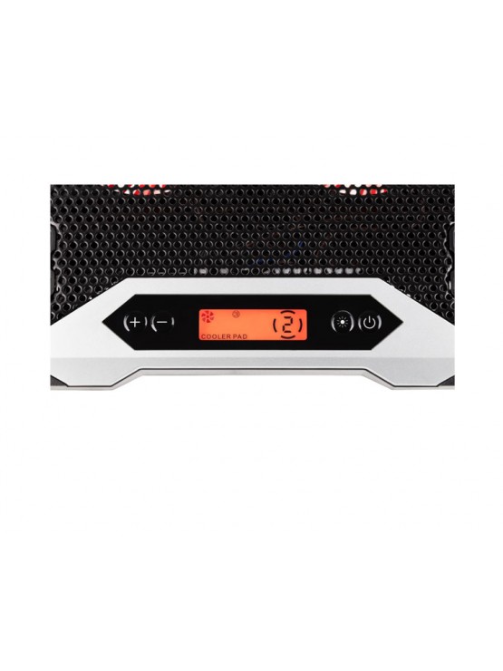 ნოუთბუქის გამაგრილებელი: 2E Gaming Laptop Stand LED/RGB Backlight Black - 2E-CPG-004