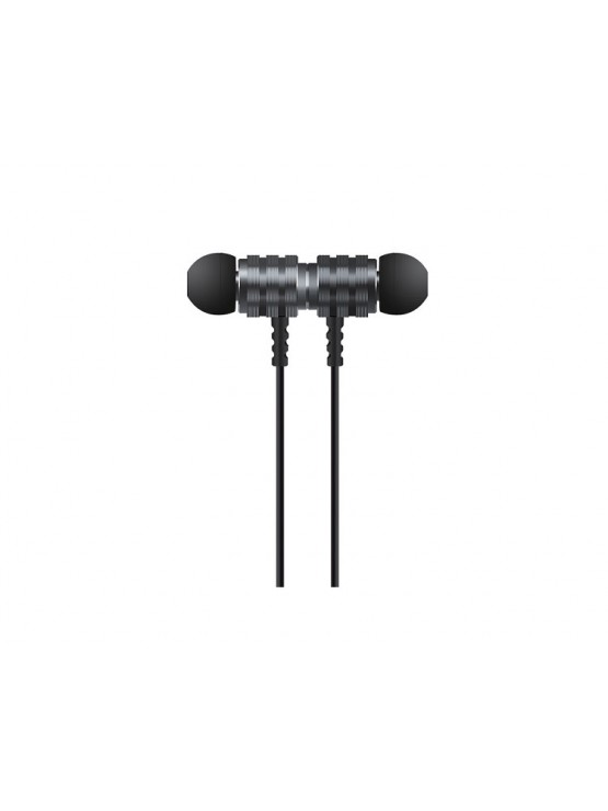 ყურსასმენი: 2E X1 EXTRA BASS with volume control switch and mic Grey - 2E-IEX1GY