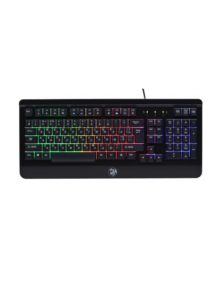კლავიატურა: 2Е KG320 Gaming Keyboard With Led Backlight Black - 2E-KG320UB