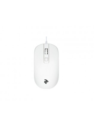მაუსი: 2E MF110 Wired Mouse White - 2E-MF110UW