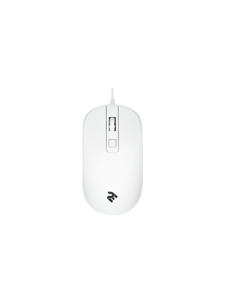 მაუსი: 2E MF110 Wired Mouse White - 2E-MF110UW
