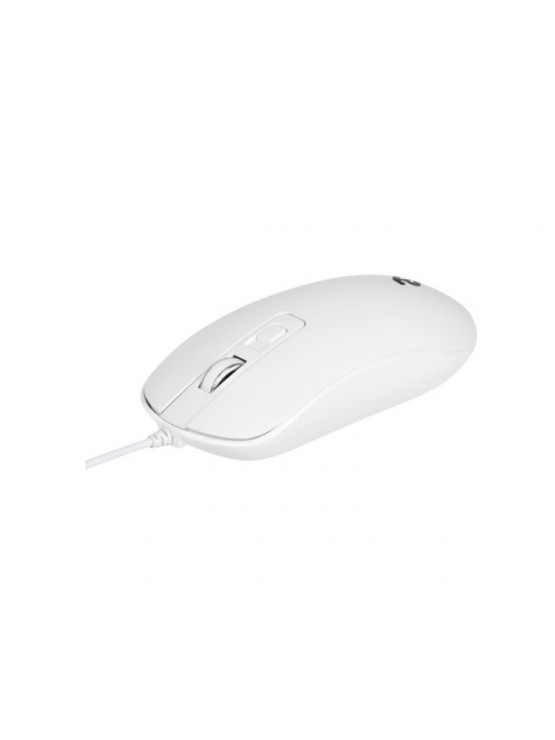 მაუსი: 2E MF110 Wired Mouse White - 2E-MF110UW