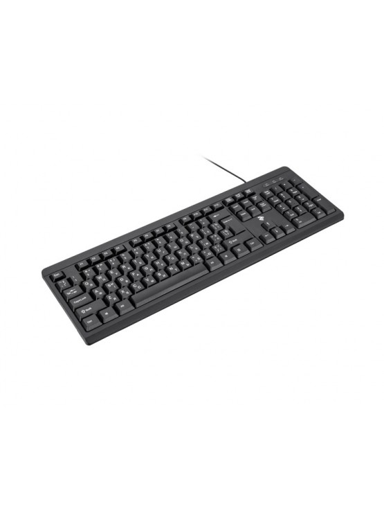 კლავიატურა-თაგვი: 2E MK401 Wired Keyboard and Mouse Black - 2E-MK401UB