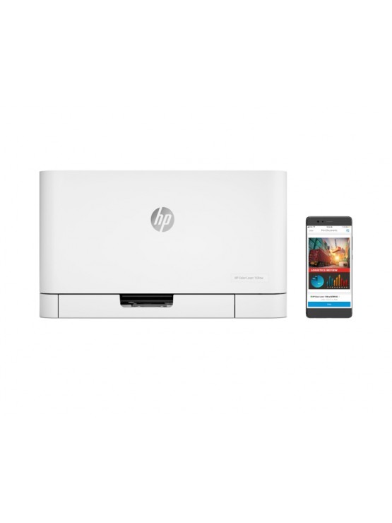 პრინტერი: HP Color Laser 150nw Printer White - 4ZB95A