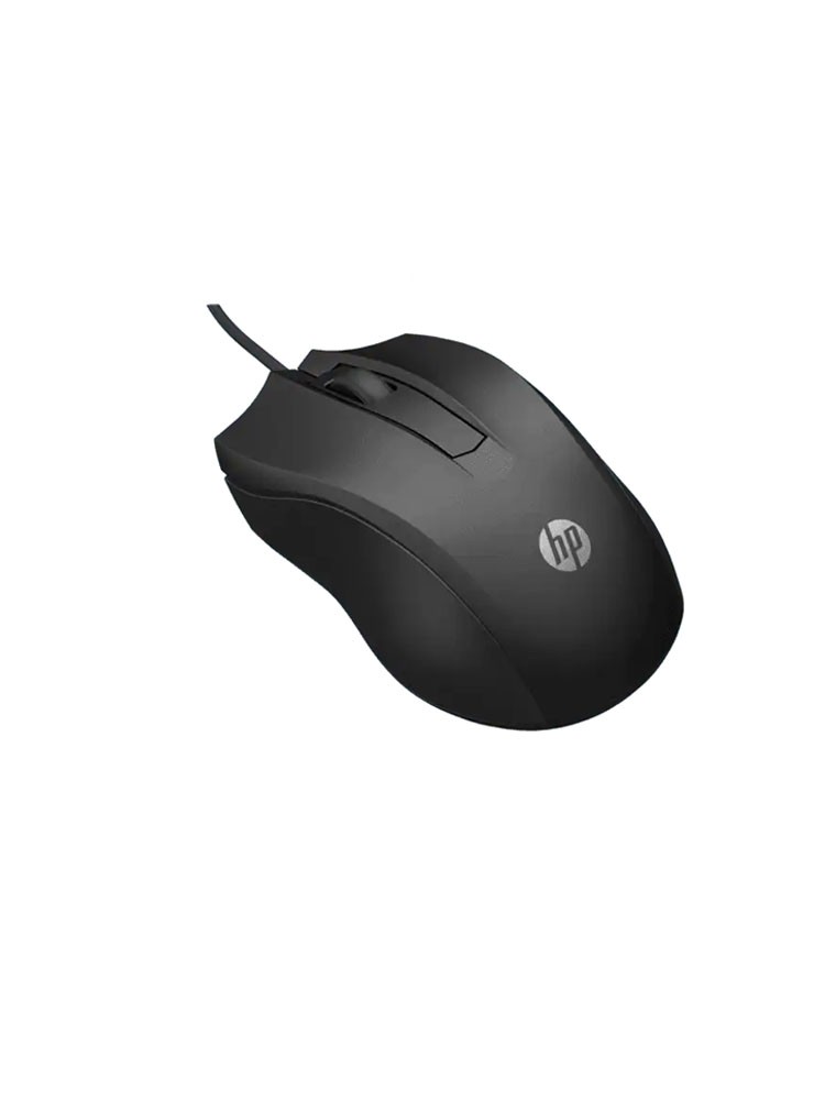 თაგვი: HP 100 Wired Mouse Black - 6VY96AA