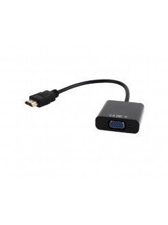 ადაპტერი: Gembird A-HDMI-VGA-03 HDMI to VGA and audio adapter
