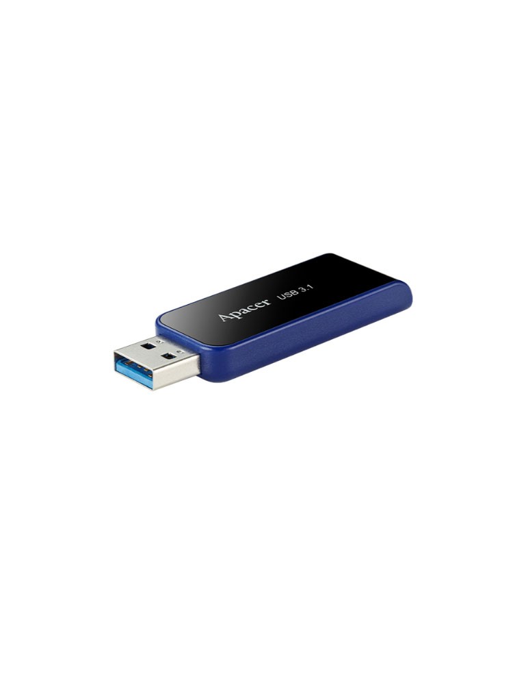 ფლეშ მეხსიერება: Apacer AH356 32GB USB3.1 Flash Drive Black - AP32GAH356B-1