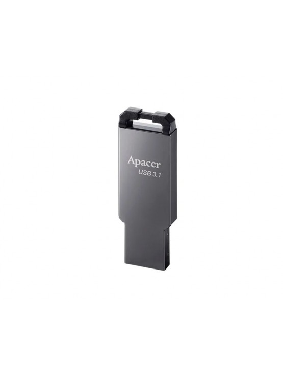 ფლეშ მეხსიერება: Apacer AH360 64GB USB3.1 Flash Drive Ashy - AP64GAH360A-1