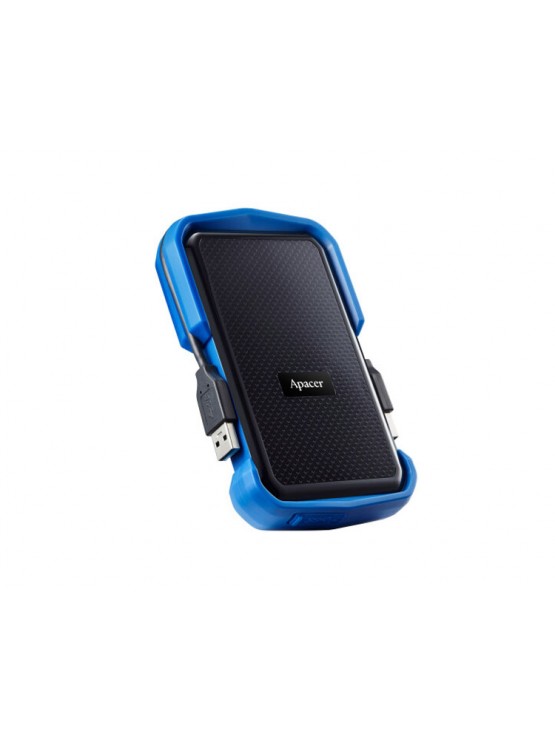 გარე მყარი დისკი: Apacer AC630 1TB USB 3.1 2.5" Black/Blue - AP1TBAC631U-1
