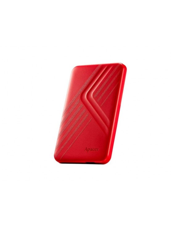 გარე მყარი დისკი: Apacer AC236 2TB USB 3.1 2.5" Red - AP2TBAC236R-1