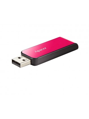 ფლეშ მეხსიერება: Apacer AH334 64GB USB 2.0 Pink - AP64GAH334P-1