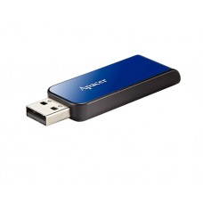 ფლეშ მეხსიერება: Apacer AH334 64GB USB 2.0 Blue - AP64GAH334U-1