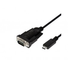 ადაპტერი: Logilink AU0051 USB Adapter, USB-C to serial, cable version