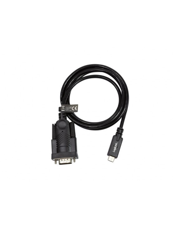 ადაპტერი: Logilink AU0051 USB Adapter, USB-C to serial, cable version