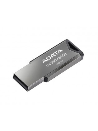 ფლეშ მეხსიერება: ADATA AUV350-64G-RBK 64GB Flash Drive Black