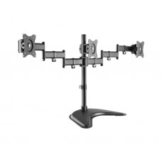 მონიტორის საკიდი: Logilink BP0051 Triple monitor desk stand 13"–27“