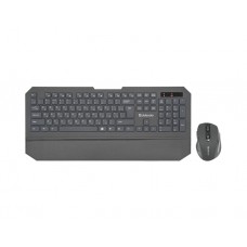 კლავიატურა-მაუსი: Defender Berkeley C-925 Wireless Keyboard and Mouse Black - 45925