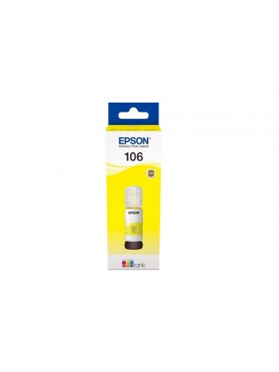 მელანი: Epson 106 EcoTank Yellow Ink Bottle 70ml Original - C13T00R440