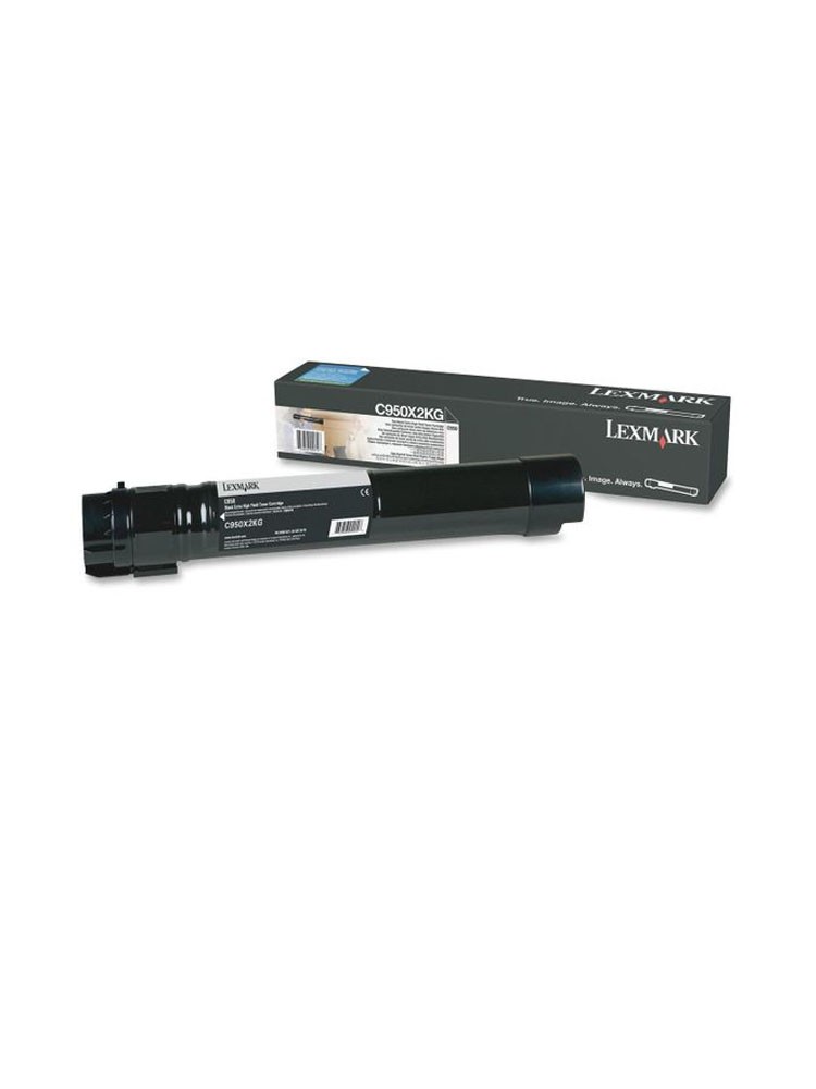 კარტრიჯი: Lexmark C950 Black Extra High Yield Toner Cartridge (38K) - C950X2KG