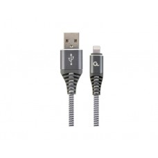 კაბელი: Gembird CC-USB2B-AMLM-1M-WB2 USB to Lightning Cable 1m