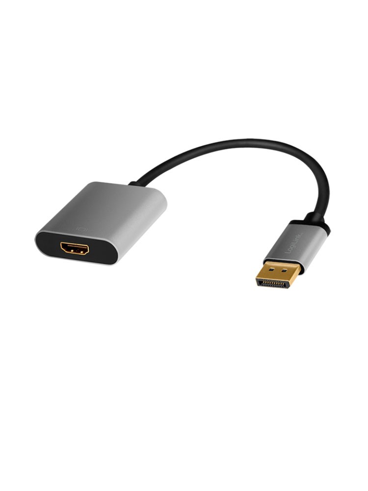 ადაპტერი: Logilink CDA0108 4K/60Hz DisplayPort to HDMI adapter 0.15m