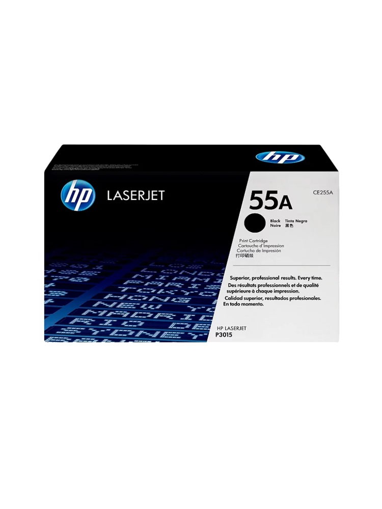 კარტრიჯი ლაზერული: HP 55A Black Original LaserJet Toner Cartridge - CE255A